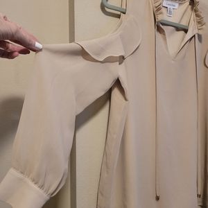 Clavin Klein, XS, Sexy Beige Top